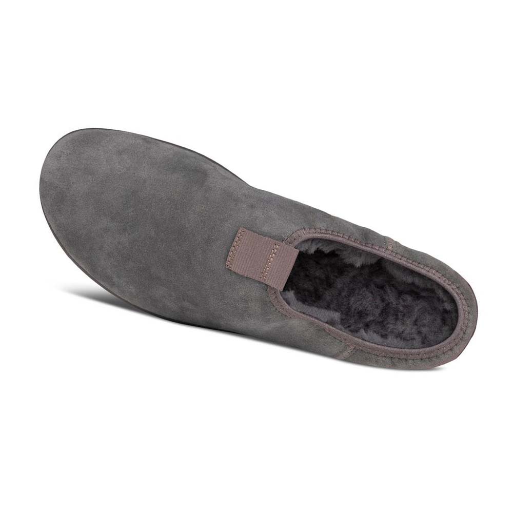 Men's Ecco Easy Slip-on Casual Shoes Grey | USA 466GSO